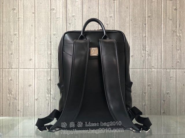 MCM雙肩背包 原單 金色拉鏈 Duke雙肩背包 高端MCM男士背包  mdmc1100